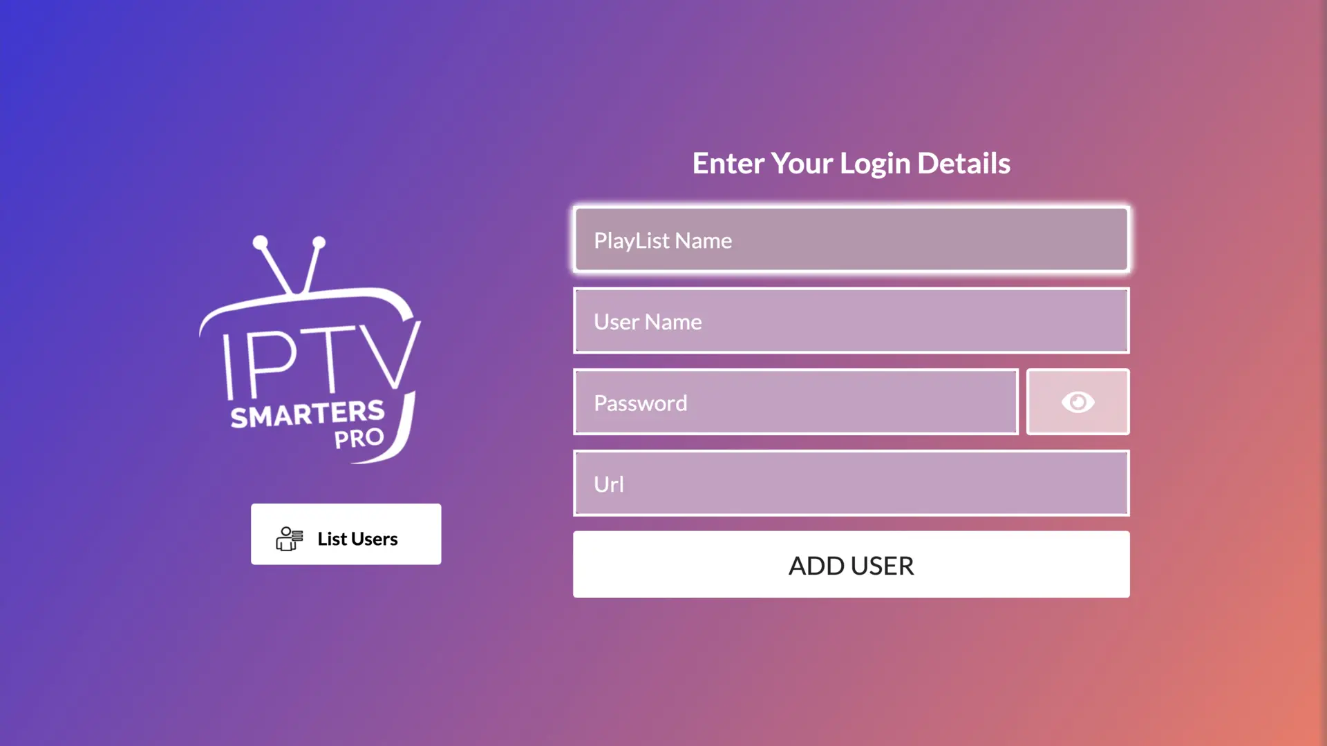 Chargement des chaînes et VOD via Xtream Codes